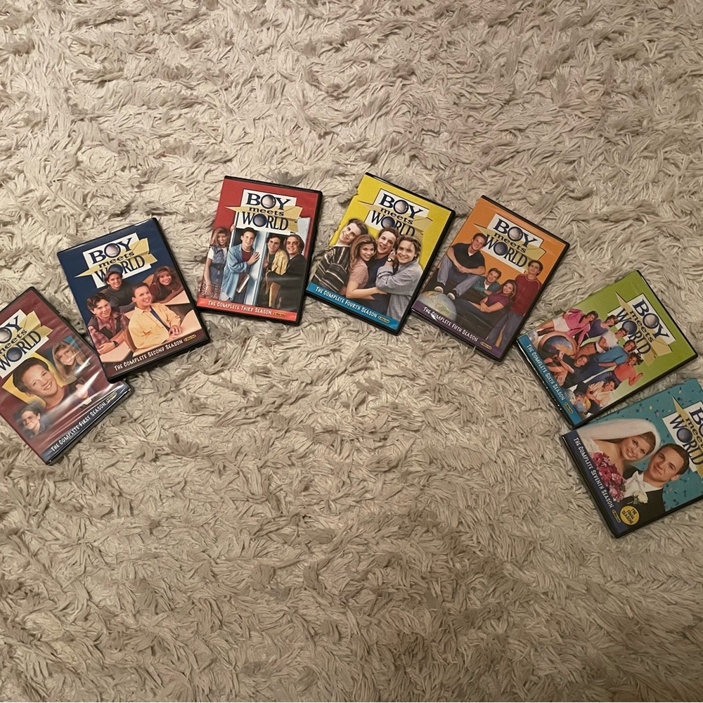 All 7 Seasons of Boy Meets World on DVD